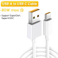 Realme Cable Original 80W 65W 33W Usb Type C Super Dart Vooc Charger Wire Realme Gt NEO 3T 3 2 Pro C55 C53 C51 8 10 11 pro plus. 