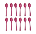 Plastic Tea Spoons (Pack of 12). 