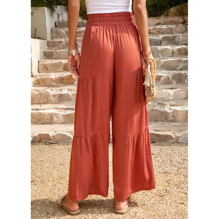 Yfashion%20Women%20Casual%20Wide-leg%20Pants%20High%20Waist%20Loose%20Straight%20Trousers%20Simple%20Elegant%20Solid%20Color%20Lace-up%20Pants%20-%20Image%205