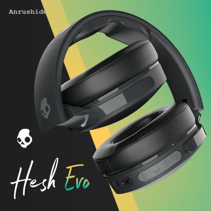 Original%20Skullcandy%20Hesh%20Evo%20Wireless%20Bluetooth%20Headphones%20Long%20Endurance%20Profesional%20Earphones%20Foldable%20storage%20High%20sound%20Earbuds%20With%20Mic%20-%20Image%204