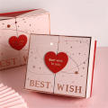 Gift Box Double Door Design Box Flower Candy Box Packaging Paper Boxes Wedding Party Gift Box. 