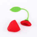 Strawberry Shaped Filter Loose Tea Silicone Steeper Filters Teapot And. 