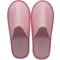 【WEJA】1pair Unisex Slippers Hotel Travel Spa Portable Slippers Disposable Home Guest Indoor Cotton Fabric Slipper. 