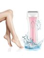 Geemy Lady Shaver GM-3073 Rechargeable Women Epilator Portable Hair Removal Trimmer Body Face Leg Bikini Lip Depilator. 