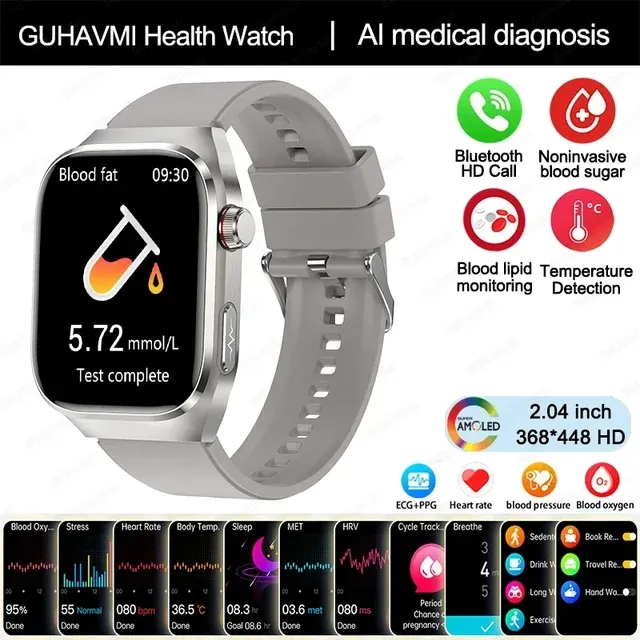 LibiFor%20Xiaomi%20New%20ECG+Micro%20Physical%20Examination%20Health%20Smartwatch%20Blood%20Glucose%20Blood%20Fat%20Monitoring%20Smart%20Watches%20Bluetooth%20Call%20-%20Image%206
