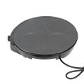 Round Pancake Maker Wood Spatula EU Plug 220V Non Stick Plate Round Pancake Machine Durability 1200W for Afternoon Tea. 