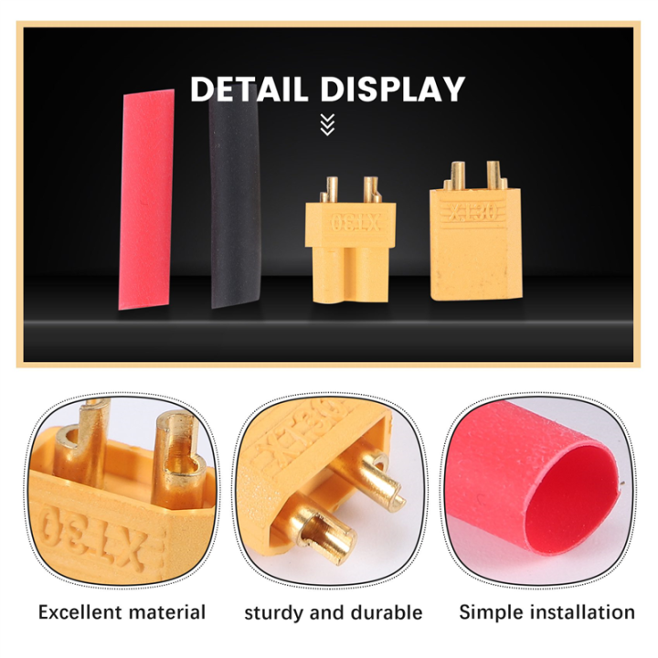 XT30%20Male%20Female%20Battery%20Connectors%20XT30U%20Male%20Female%20Connectors%20-%20Image%203