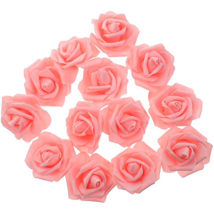 %E3%80%90Folio%20&%20Light%E3%80%91100pcs%20Fake%20Rose%20Head%20Artificial%20Flower%20Faux%20Black%20Rose%20For%20Diy%20Crafts%20Decor%20-%20Image%207