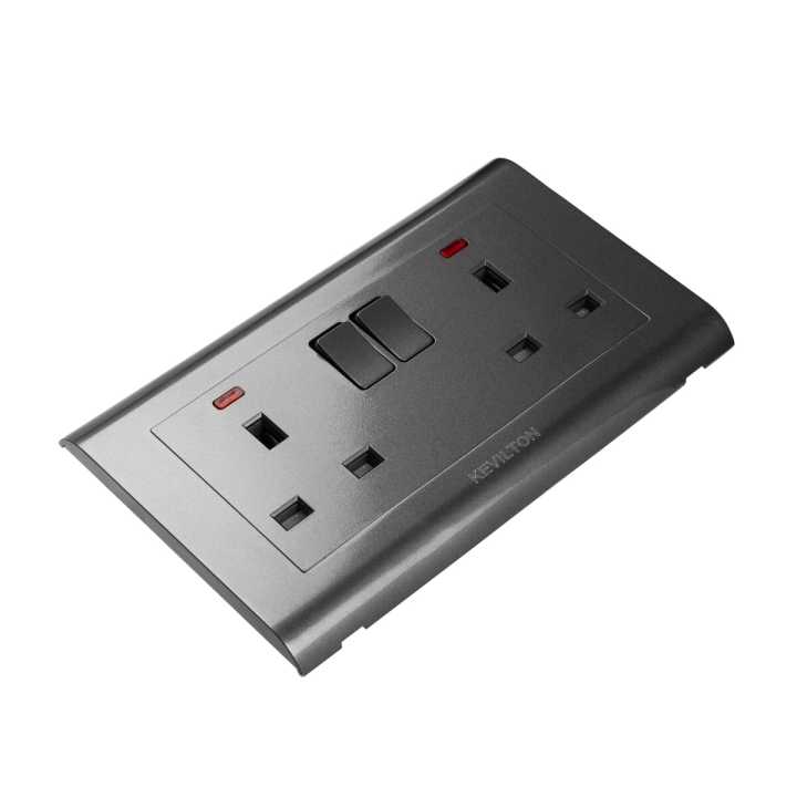 Modular%20Black%2013%20Amp%20Twin%20Socket%20Outletwith%20Neon%20-%20Image%202