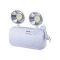 LED Emergency Lamp Rechargeable Emergency Light Twin Spot 10W Home Office Shop Automation Systems. 