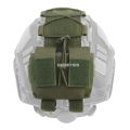 Tactical Helmet MK2 Battery Pouch Airsoft Helmet Counterweight Bag Outdoor FAST Helmet Accessories. 