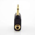 2pcs 3.5mm Jack Airline Airplane Earphone Headphone Headset Audio Connector Plug Adapter for Travel Headphone. 
