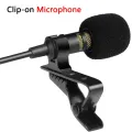 3.5mm jack clip mic microphone for phone mobile Nobbigi NB-010 We-Media Mic Lav. 