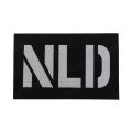 NLD Netherlands Flag Infrared Reflective IR Patch Badge Holland DSI PRAEPARATUS ESTO Emblem Dutch Tactical Armband. 