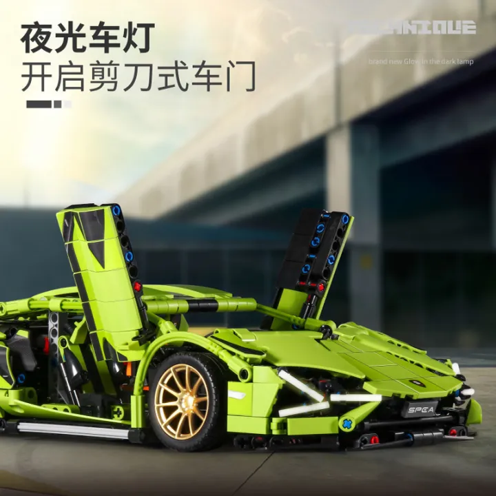 Compatible%20with%20LEGO%20Cyber%20Porsche%20Remote%20Control%20Small%20Particle%20Building%20Blocks%20Car%20Model%20Educational%20Assembly%20Toy%20for%20Boys%20-%20Image%202