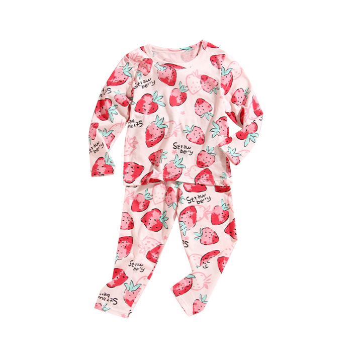 bellylady%202pcs/set%20Girsl%20Boys%20Cotton%20Pajamas%20%20Set%20Long%20Sleeve%20Tops%20Pants%20Sleepwear%20Outfits%20Casual%20Clothing%20-%20Image%209