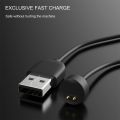 dobetter 50cm USB Charger Cable Magnetic Fast Charging TPE Silicone Smartwatch Charger Cable for Xiaomi Mi Band 6/5. 