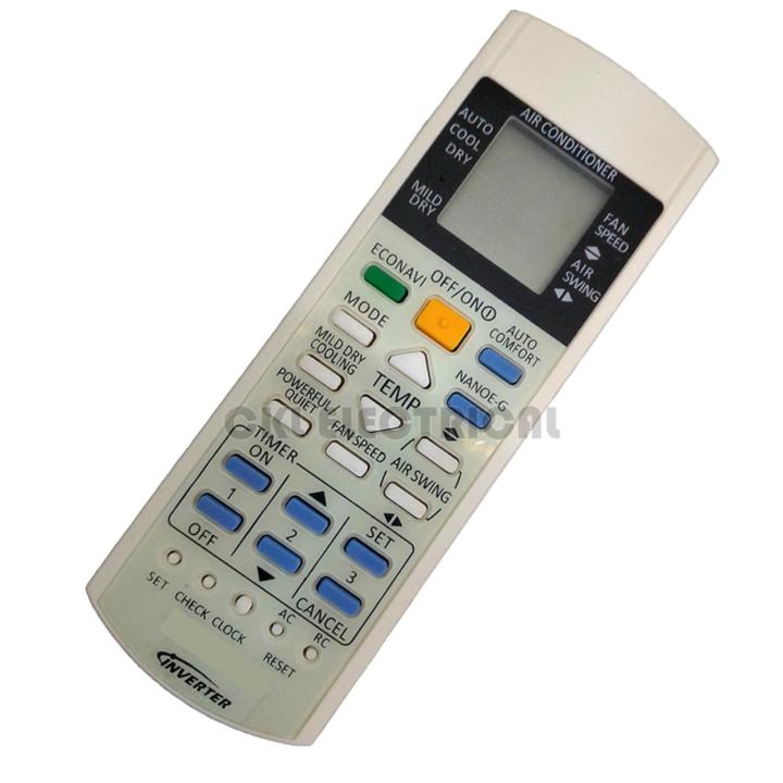 Split Panasonic inverter AC Remote