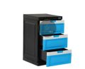 Piyestra Daxer 3 Drawer Plastic Cupboard. 