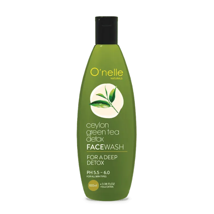 O'nelle%20Naturals%20Ceylon%20Green%20Tea%20Detox%20Face%20Wash%20100Ml%20-%20Image%205