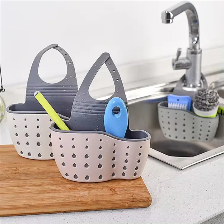 Household%20Storage%20Basket%20Kitchen%20Sink%20Shelf%20Adjustable%20Soap%20Sponge%20Hanging%20Basket%20Pink%20-%20Image%202