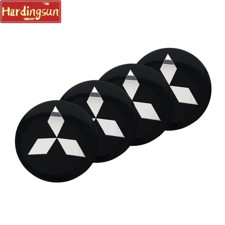%E3%80%90Miga%20Plaza%E3%80%91Hardingsun%204Pcs%20Car%20Wheel%20Center%20Hub%20Caps%20Emblem%20Stickers%20For%20Mitsubishi%20lancer%20asx%20outlander%20pajero%20l200%20galant%20-%20Image%203