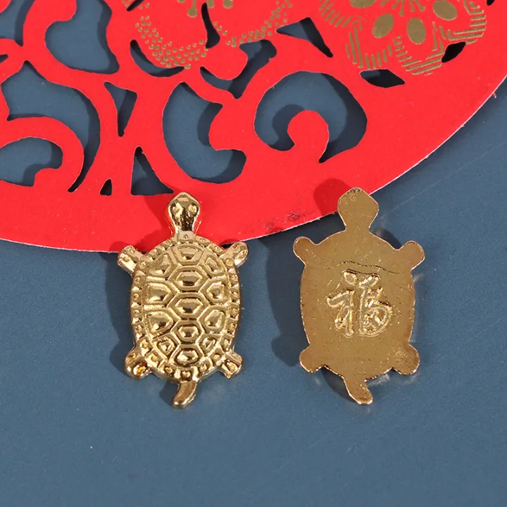 10Pcs%20FengShui%20Golden%20Money%20Turtle%20Japanese%20Lucky%20Tortoise%20for%20Fortune%20Wealth%20ZHANGNA%20-%20Image%203