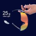 ROCKBROS Polarized Sunglasses for Men Full Rim Cycling Shades Wide Goggles Lightweight Eyewear Bicycle Accessories. 