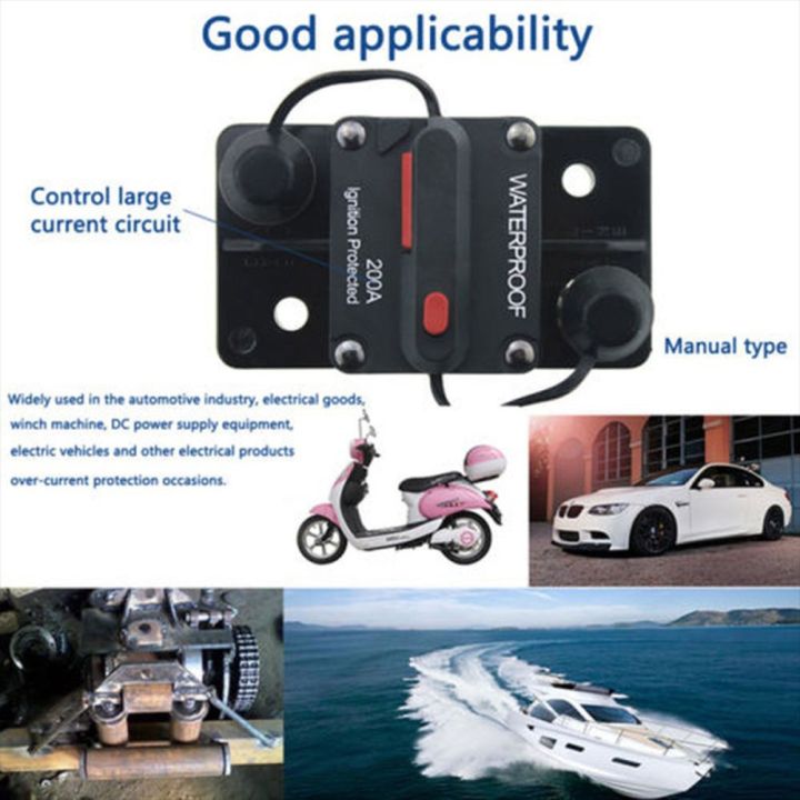 30A%2040A%2050A%2060A%2070A%2080A%20100A%20120A%20150A%20200A%20250A%20300A%20AMP%20Circuit%20Breaker%20Fuse%20Reset%2012-48V%20DC%20Car%20Boat%20Auto%20Waterproof%20-%2070A%20-%20Image%207