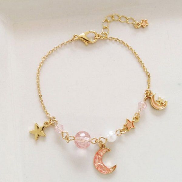 Korean%20Simple%20Star%20Moon%20Zircon%20Pearl%20Bracelet%20For%20Women%20Ladies%20Cute%20Elegant%20Exquisite%20Shiny%20Link%20Chain%20Bracelet%20Charm%20Jewelry%20-%20Image%206