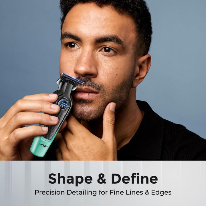 VGR%20V-996%20Professional%20Hair%20Trimmer%20for%20Men%20%E2%80%93%20Cordless%20Beard%20&%20Hair%20Clipper,%20Precision%20Ceramic%20&%20Titanium%20Blade,%20Turbo%207000%20RPM%20Motor,%20LED%20Display,%20USB%20Charging,%204%20Guide%20Combs,%20Green%20&%20Black%20High%20Quality%20-%20Image%207