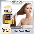 Gentlemange EELHOE Hair Repair Mask Collagen Nourishing Hair Mask Improve Damaged Hair Repair Smoothing Treatment Straightening Conditioner. 
