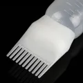 Myyeah 170ml Plastic Hair Dye Shampoo Bottle Applicator with Graduated Brush Dispensing Kit Salon Hair Coloring Dyeing Styling Tools-White. 