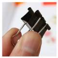 Binder Clip Box 12pcs 15mm/19mm/25mm/32mm/41mm/51mm. 