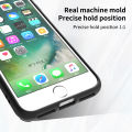 Lenuo Anti-fall Fashion Protective Phone Case For iPhone SE / 7 / 8 Casing Multifunction Car Magnetic Shockproof With Ring Stand Back Cover. 