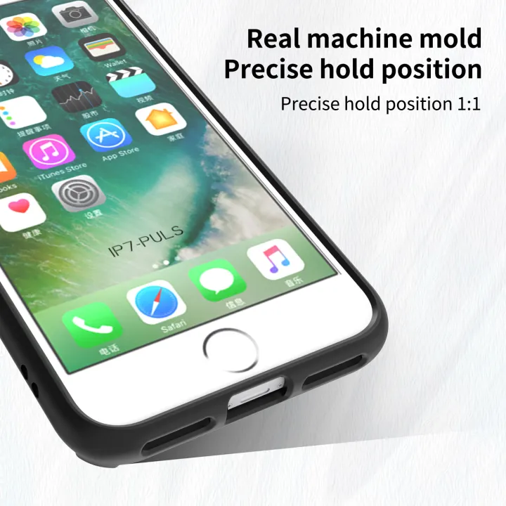 Lenuo%20Anti-fall%20Fashion%20Protective%20Phone%20Case%20For%20iPhone%20SE%20/%207%20/%208%20Casing%20Multifunction%20Car%20Magnetic%20Shockproof%20With%20Ring%20Stand%20Back%20Cover%20-%20Image%208