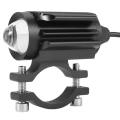 Motorcycle Projector Lens Dual Color Car ATV LED Headlight Auxiliary Spotlight for Scooter Lamp. 