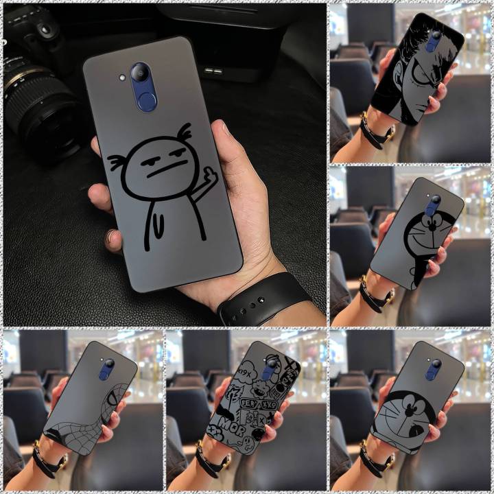 Phone%20Pouch%20Dirt-resistant%20Phone%20Case%20For%20Huawei%20Honor%20V9%20Play/Honor%206C%20Pro%20Anti-knock%20Back%20Cover%20Full%20wrap%20Cartoon%20Cute%20-%20Image%203