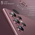 Samsung Galaxy S22 Ultra Camera Ring Protector (Set of 5 Pcs) Scratch Resistant Metal Camera Lens Protector. 