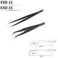 phone repair tools 2/6PCS Precision Tweezers Set ESD Anti-Static Stainless Steel Tweezers Repair Tools for Electronics Repair Soldering CraftScrew Nut Drivers. 