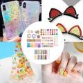 Resin Decoration Accessories Set Repairing Women Girls Tools Epoxy Art Decor. 