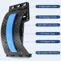 Back Stretcher, Lumbar Back Pain Relief Device, Spine Board, Back Cracker, Multi-Level Back Massager Lumbar, Pain Relief for Herniated Disc, Sciatica, Scoliosis, Lower and Upper Back Stretcher Support. 