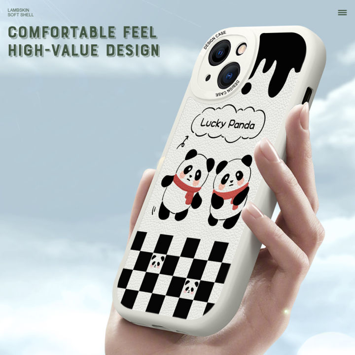 YYDS%20for%20Infinix%20Smart%206%20/%20X6511B%20Back%20Cover%20Lucky%20Cute%20Panda%20Leather%20Case%20Soft%20Thin%20Drop%20Resistant%20Phone%20Case%20-%20Image%205