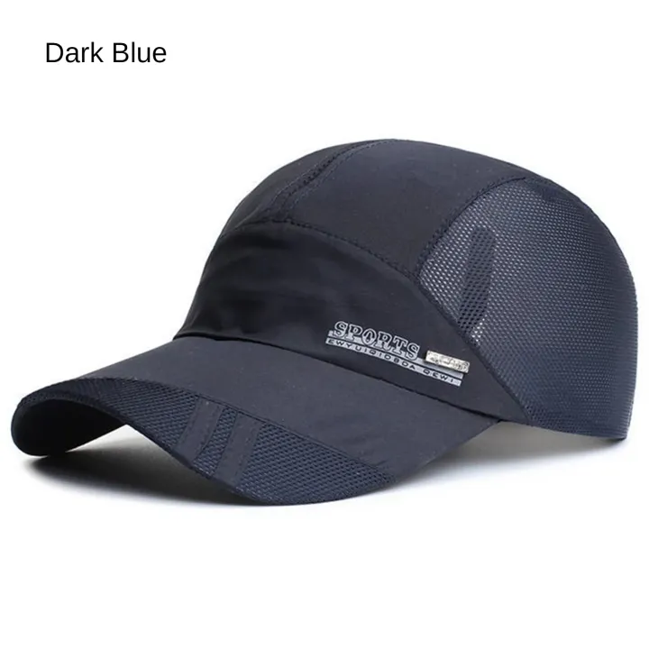 Men's%20Casual%20All-match%20Sunscreen%20Mesh%20Breathable%20Baseball%20Cap%20Tennis%20Cap%20Spring%20Summer%20Fishing%20Cap%20Outdoor%20Riding%20Light%20Sun%20Hat%20-%20Image%203