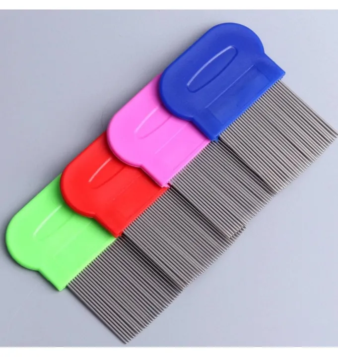 Stainless%20Steel%20Hair%20Lice%20Comb%20Brush%20Remove%20Ticks%20Slow%20kids%20fine%20tooth%20chip%20flee%20metal%20nit%20head%20lice%20hair%20comb%20Anti-Lice%20-%20Image%206