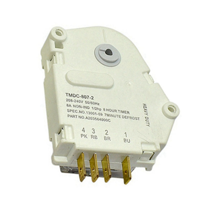 Replacement Defrost Timer for / / Refrigerator Defrosting Timer Refrigerator Timer Control TMDC807-2