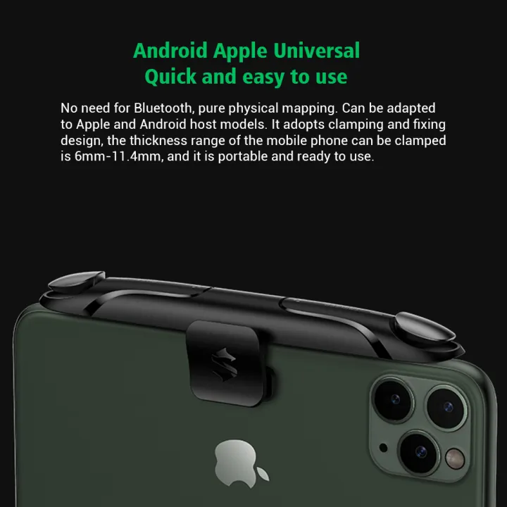 Gaming%20Finger%20Cots%20Black%20Shark%202%203%20For%20Android%20iOS%20Codm%20PUBG%20Controller's%20Mobile%20Joystick's%20Black%20Shark%20Game%20Shoulder%20T%20-%20Image%203