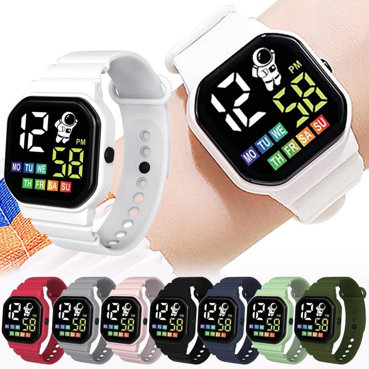 Multi-color%20Smart%20Watch%20For%20Kids%20Boy%20Girl%20Fashion%20Sports%20Bracelet%20LED%20Digital%20Wrist%20Watches%20Children's%20Smartwatch%20Waterproof%20-%20Image%203
