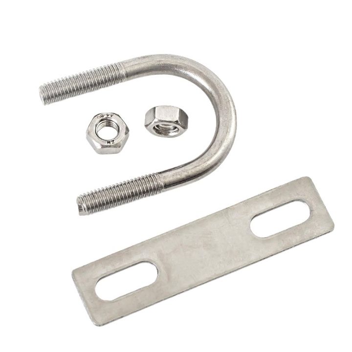U%20Bolt%20M6%20M8%20304%20Stainless%20Steel%20Fillet%20U-Clip%20With%20Baffle%20Nut%20Combination%20U-Shaped%20Buckle%20Bolt%20U-Shaped%20Screw%20U%20Clamp%20-%20Image%202
