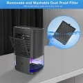 Dehumidifier, Dehumidifiers for Home 35Oz Dehumidifier for Bathroom 2500 Cubic Feet(280 Sq Ft) US Plug. 